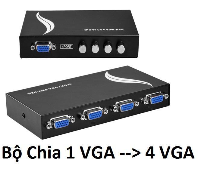 Hub 1 VGA ra 4 VGA