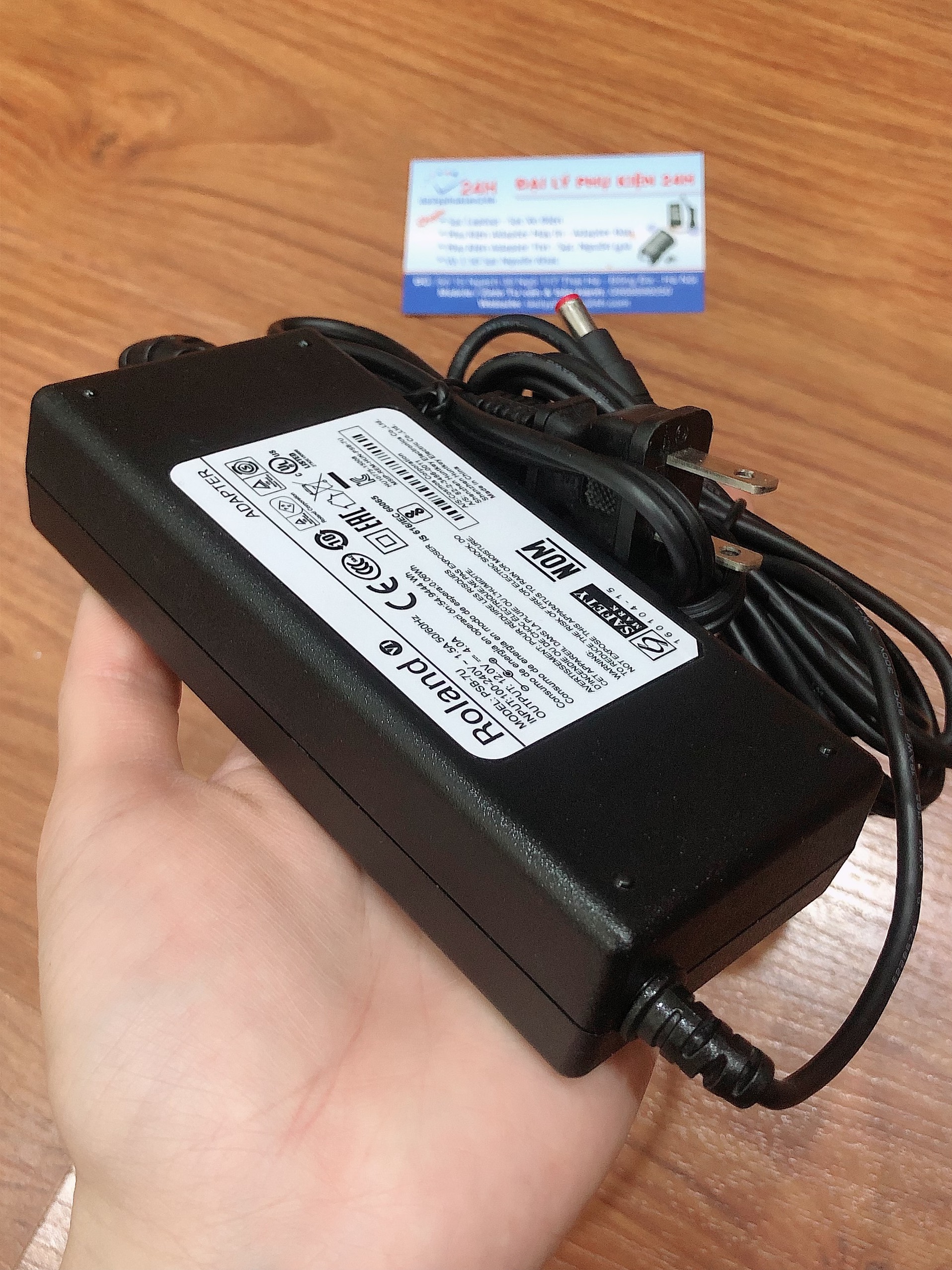 NGUỒN-ADAPTER ROLAND PSB-7U (bảo hành 12 tháng)