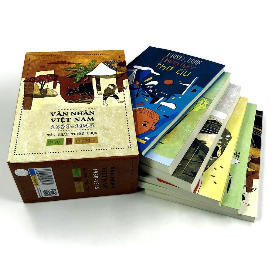Sách - Văn Nhân Việt Nam 1930 - 1945 (Tiểu Thuyết) - Boxset