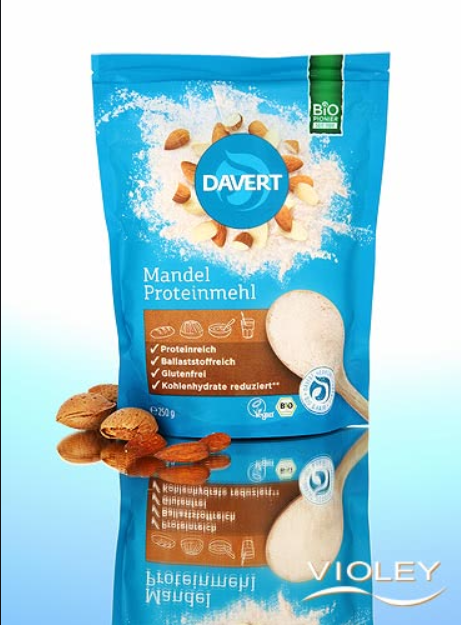Bột hạnh nhân hữu cơ Davert (250g)