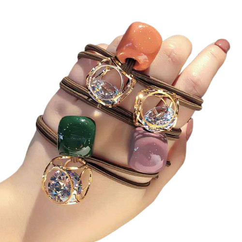 Set 3 dây buộc tóc xinh xắn cho nữ (Giao trộn mầu ngẫu nhiên)