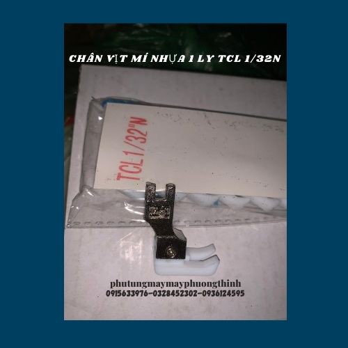 Chân vịt mí nhựa 1 ly tcl 1/32n