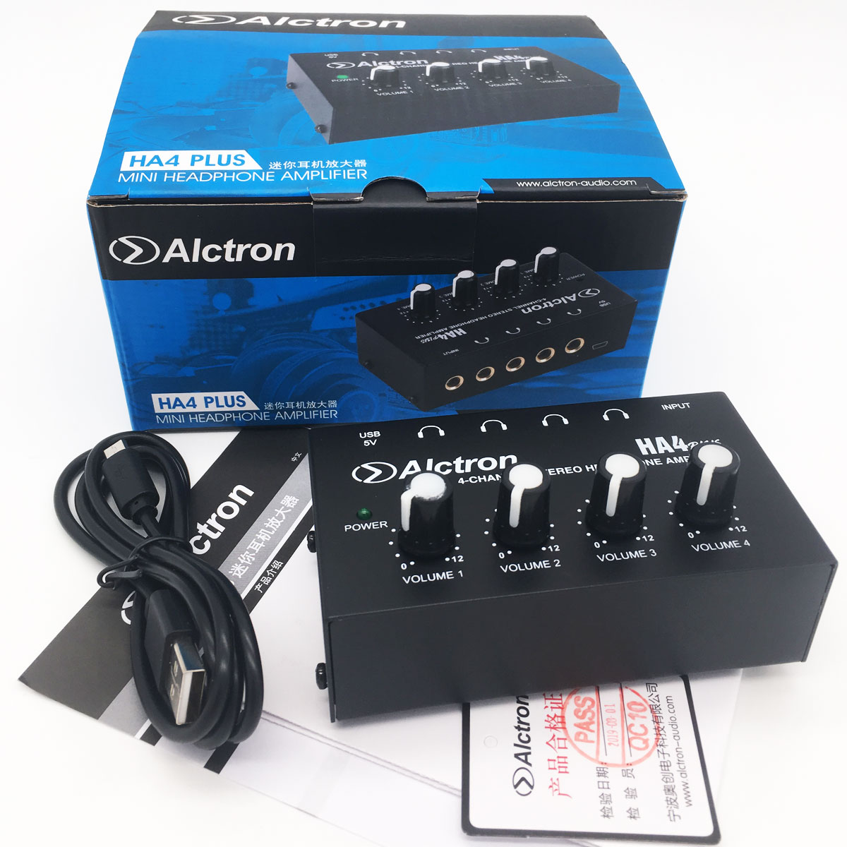 Alctron HA4 Plus - Bộ Chia Tai Nghe 4 Cổng