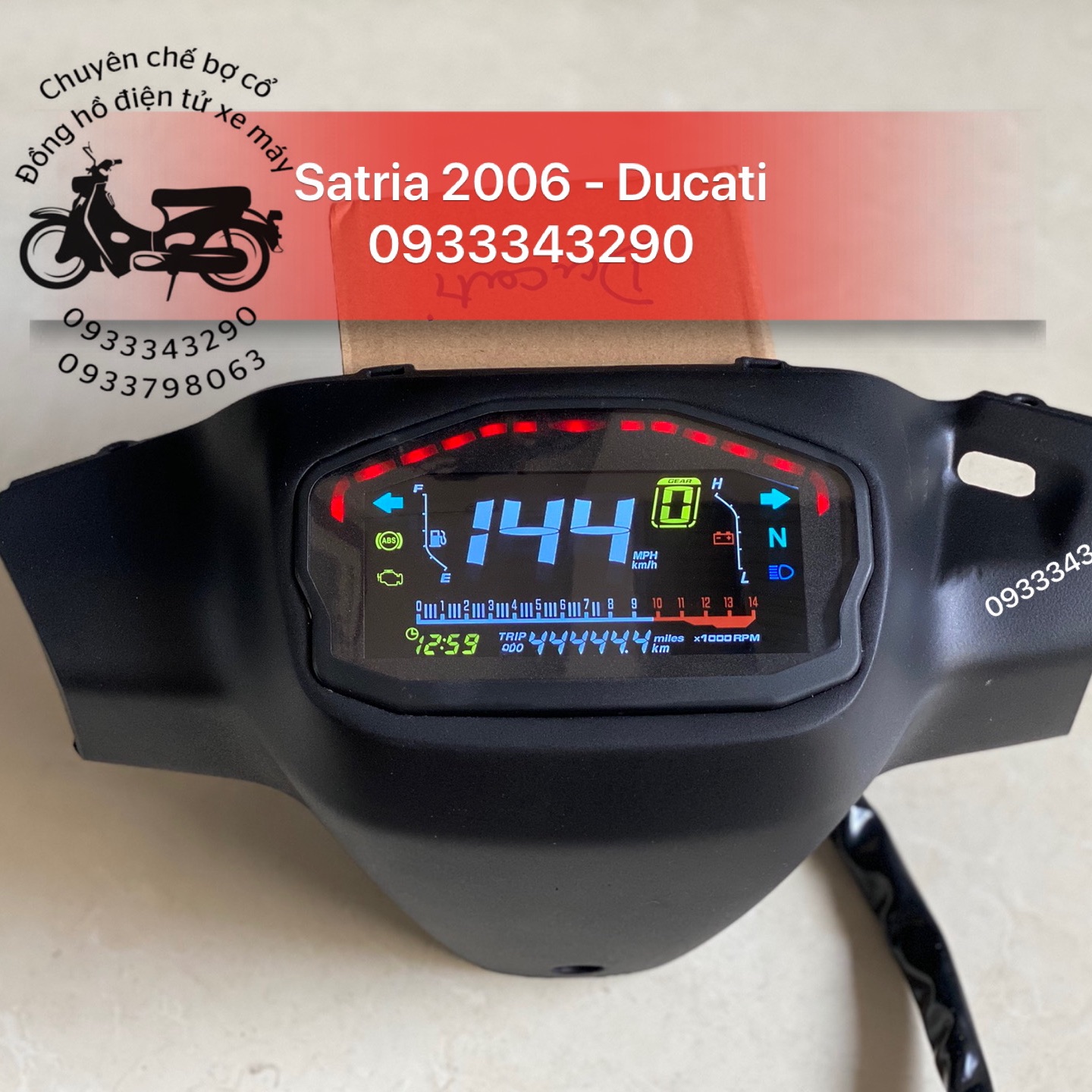 Trọn Bộ Bợ Cổ SATRIA 2006 - DUCATI
