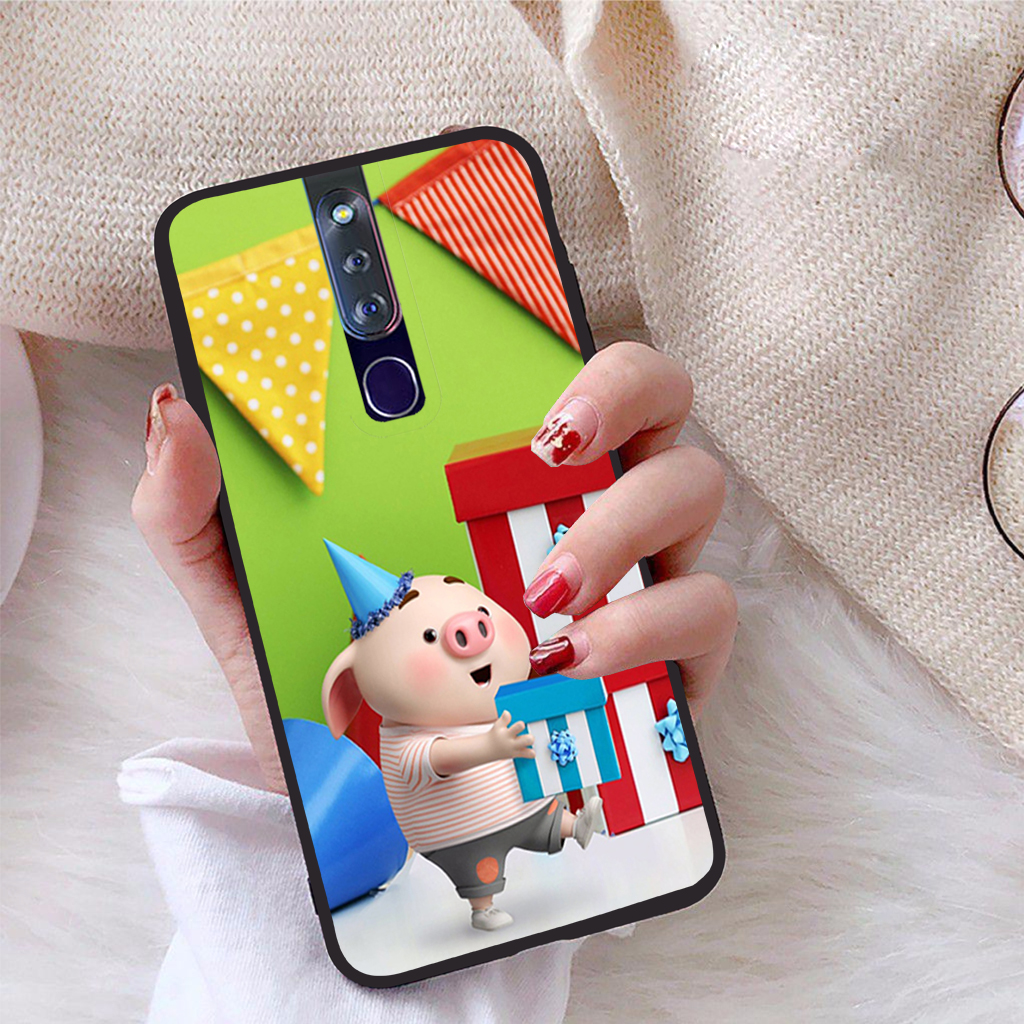 [HCM]Ốp lưng iCase dành cho Oppo F11 Pro viền dẻo TPU BST Siêu Dễ Thương