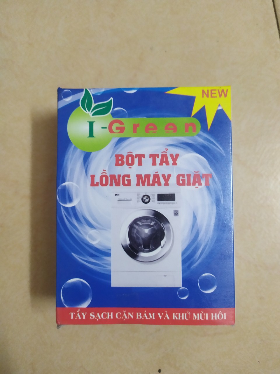 Bột Tẩy Lồng Máy Giặt Igreen Hộp 200g