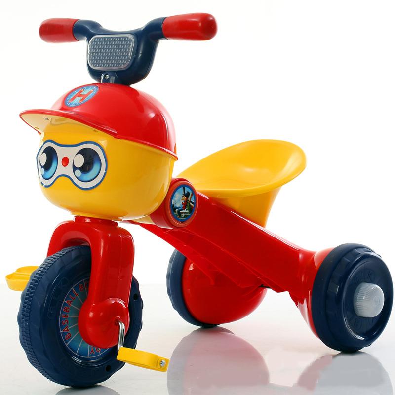 Xe đạp 3 bánh có đèn gấp gọn cho bé