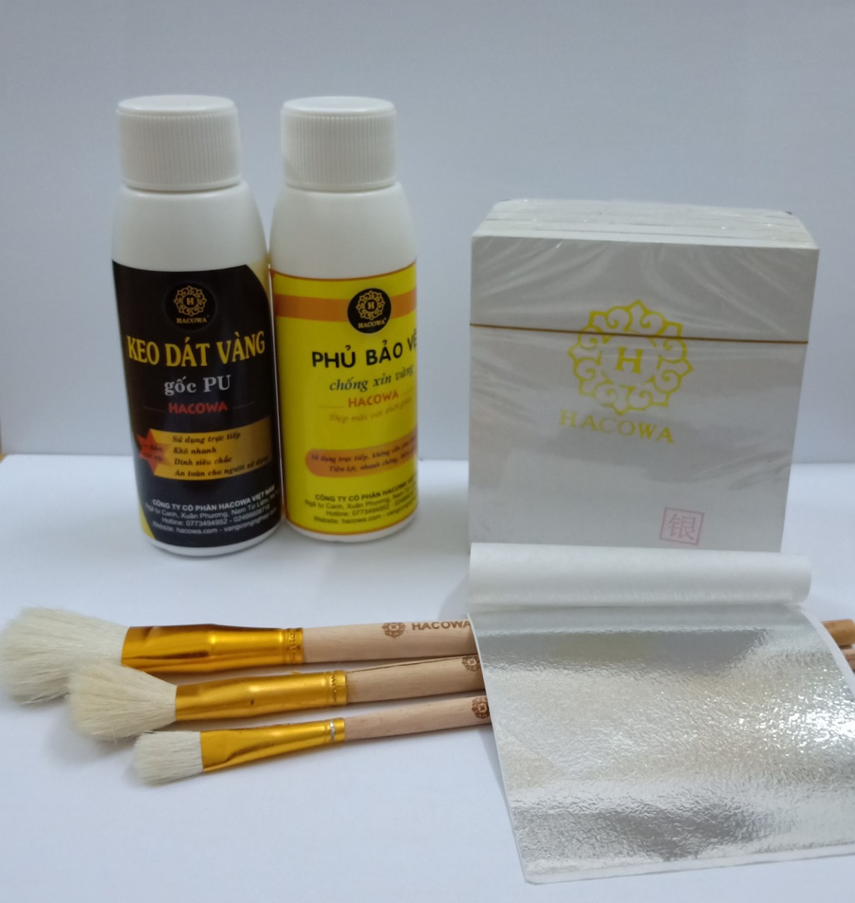 Combo dát vàng siêu rẻ dát vàng trên mọi chất liệu, hoa quả, tượng phật, kim loại