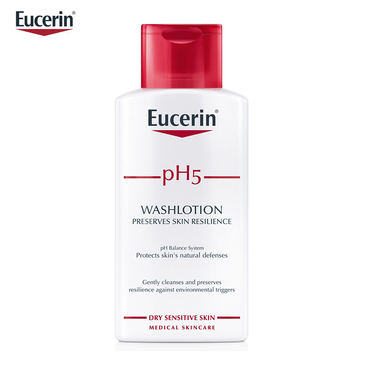 Eucerin Sữa Tắm Cho Da Nhạy Cảm pH5 Washlotion 200ml