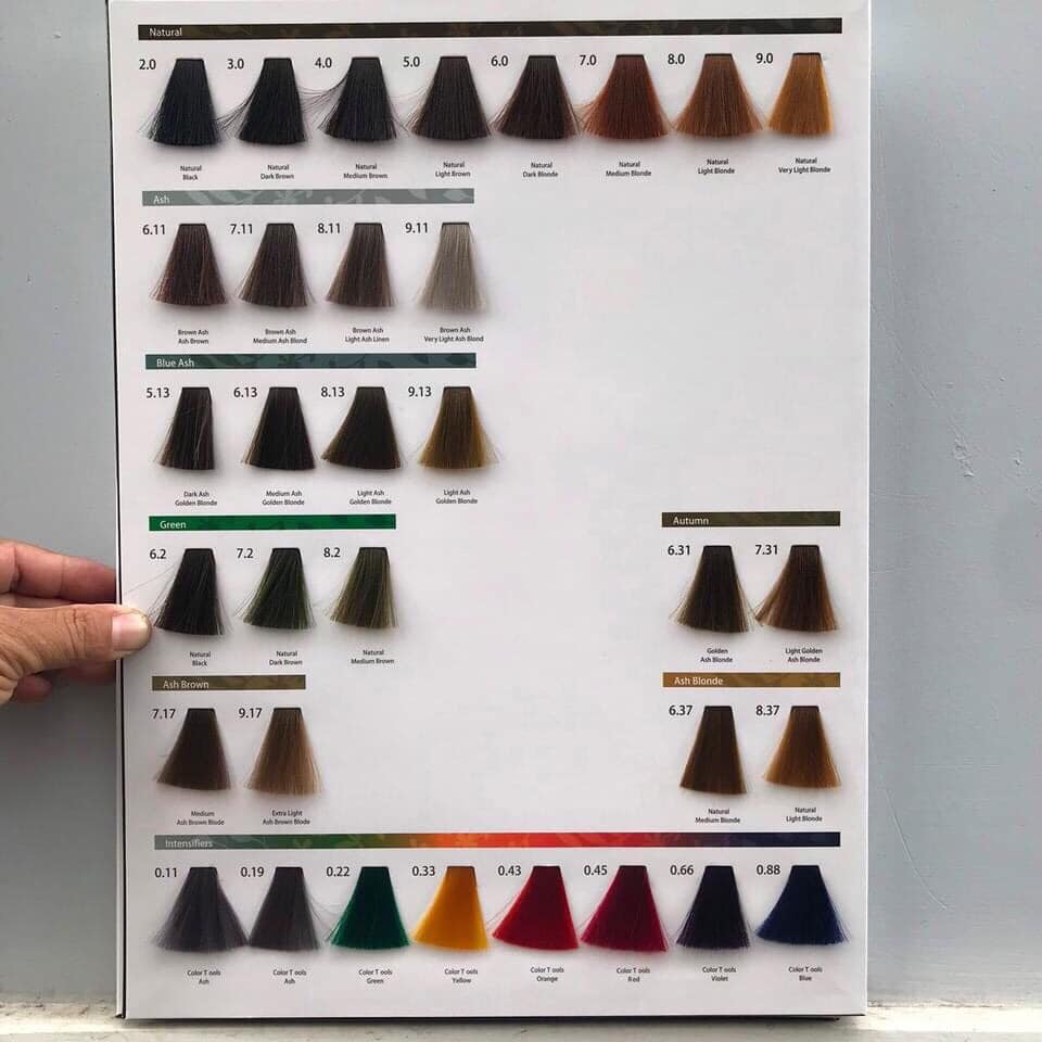 [HCM]Thuốc nhuộm tóc SNUKIA Professional Shining Color 100ml