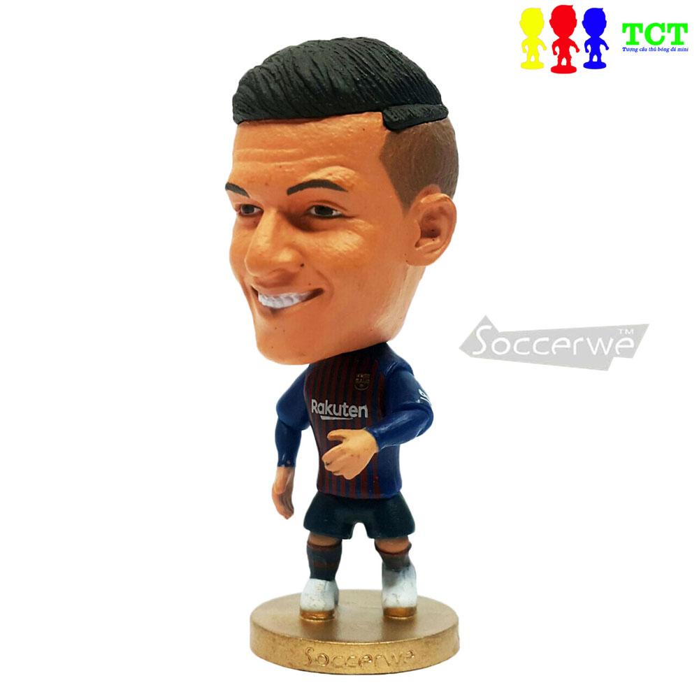Tượng cầu thủ bóng đá Coutinho Clb Barcelona