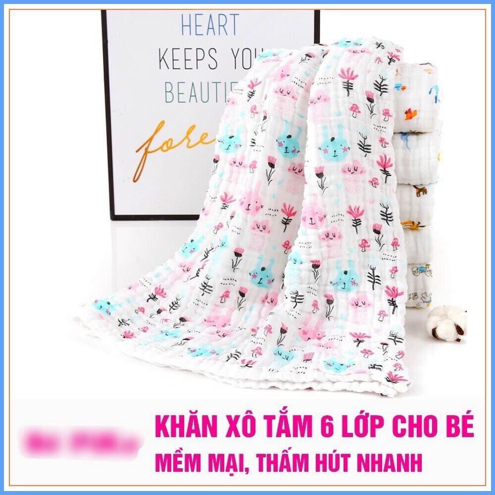 Khăn xô tắm 6 lớp
