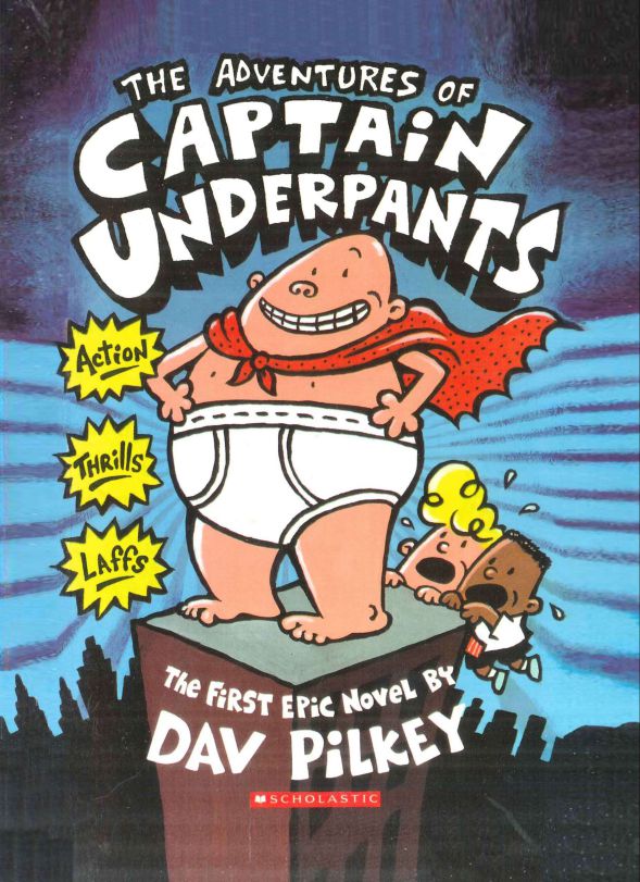 [Bộ Truyện] Captain Underpants – 12 books (Thuyền Trưởng Quần Chip) | Sách Tiếng Anh