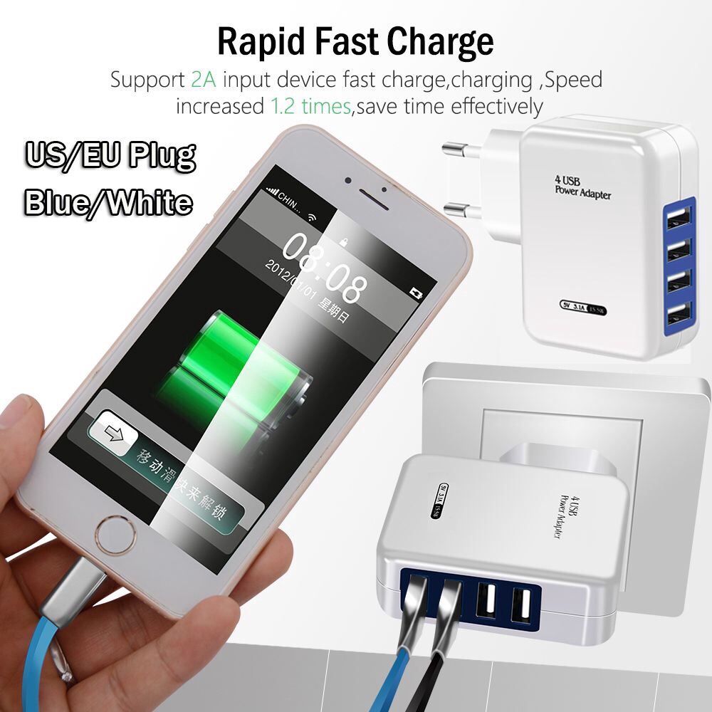 Ổ cắm sạc 4 cổng USB FL-4USB