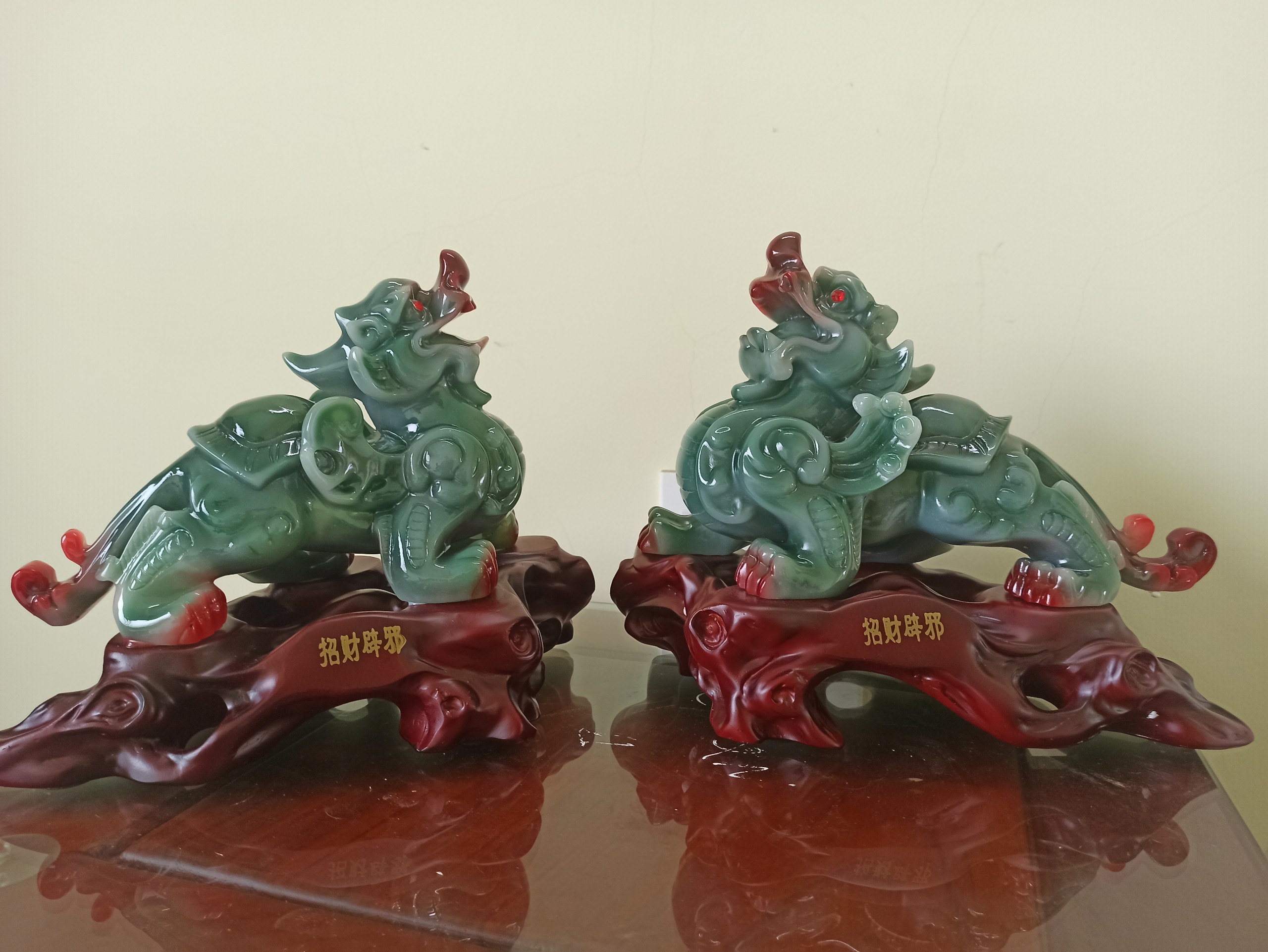 Cặp tỳ hưu tài lộc song hành