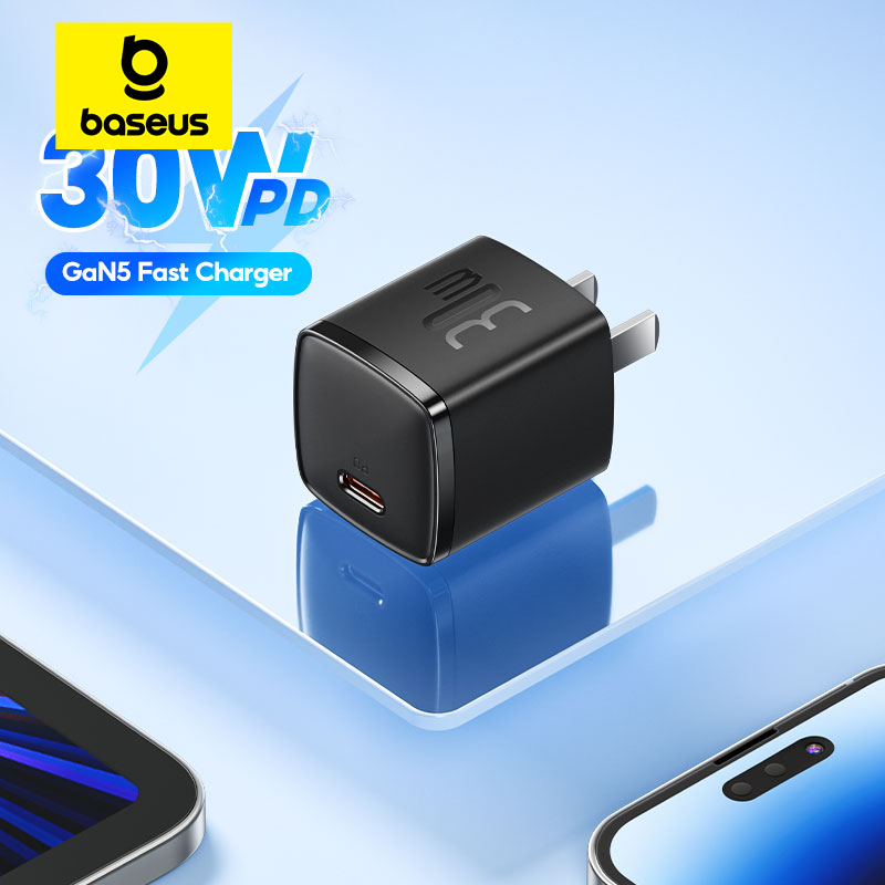Củ Sạc Baseus Mini Usb C Qc3.0 Pd 30w Sạc Nhanh Cho Điện Thoại