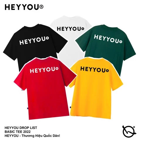 Áo thun HEYYOU BASIC 2022