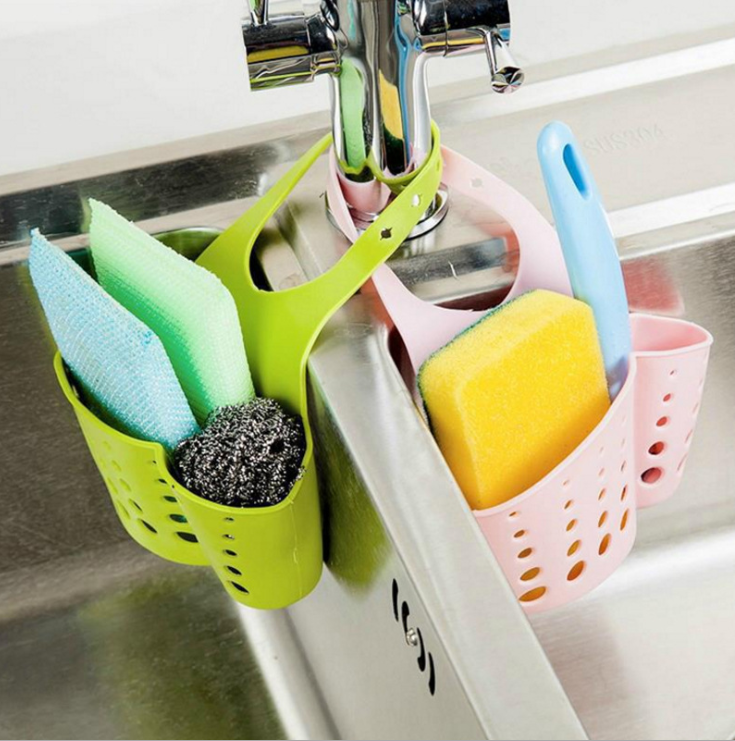 [HCM]GIỎ CÓ MÓC TREO BỒN RỬA CHÉN BÁT