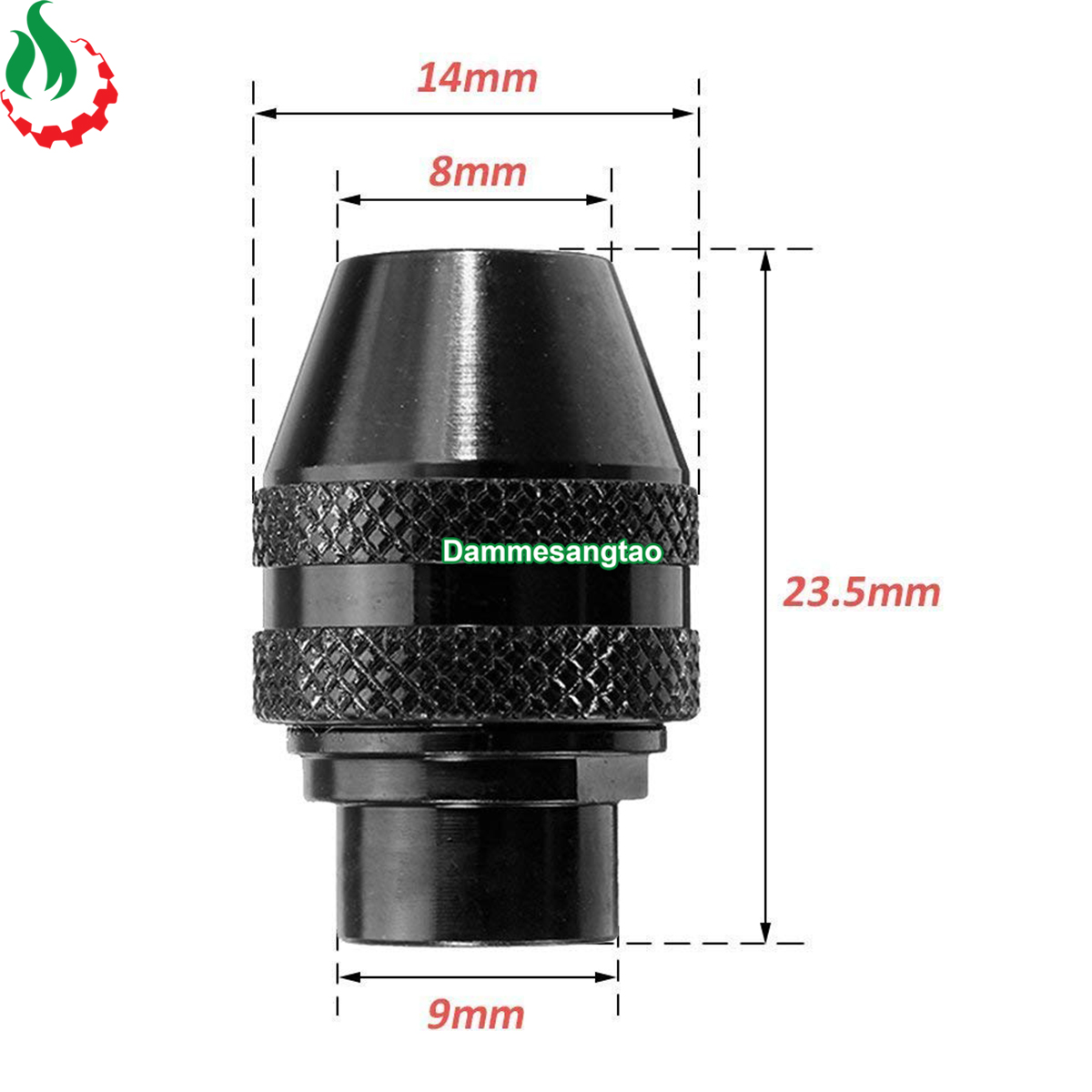 Đầu kẹp mũi khoan đa năng 3 chấu