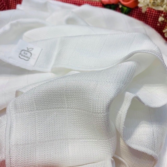 Sét 5 khăn sữa sợi tre lụa La Pomme (30x30)