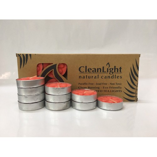 Hộp 10 Nến Bơ Tealight Cao Cấp (1.5-2h)