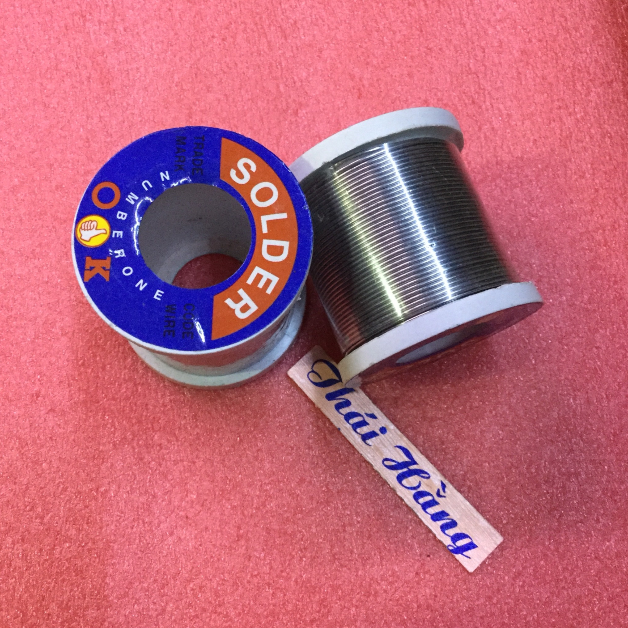 Thiếc hàn solder 100 gam sợi 0.8 mm giá 2 cuộn