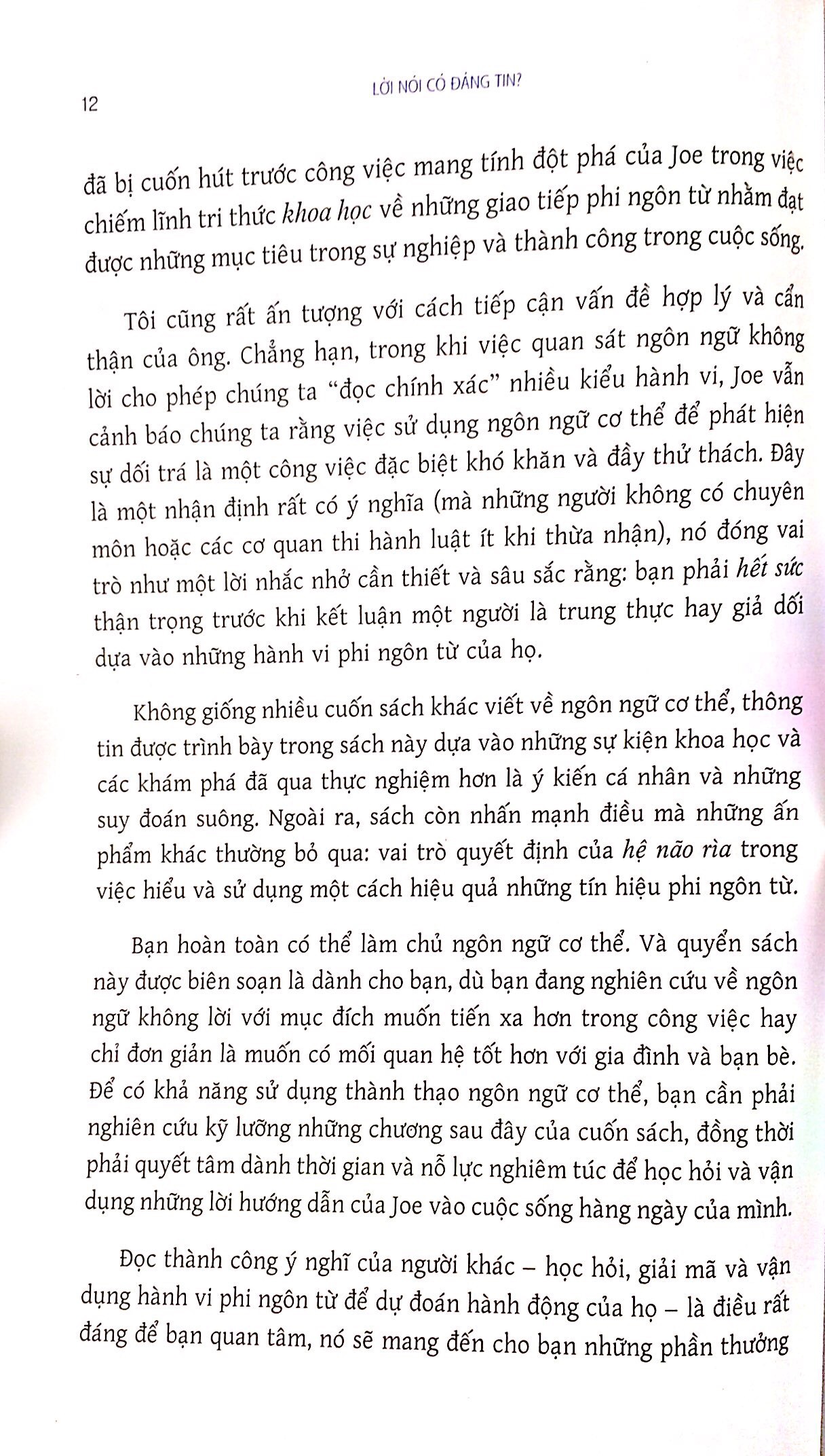 Sách Fahasa - Lời Nói Có Đáng Tin? (Tái Bản 2018)