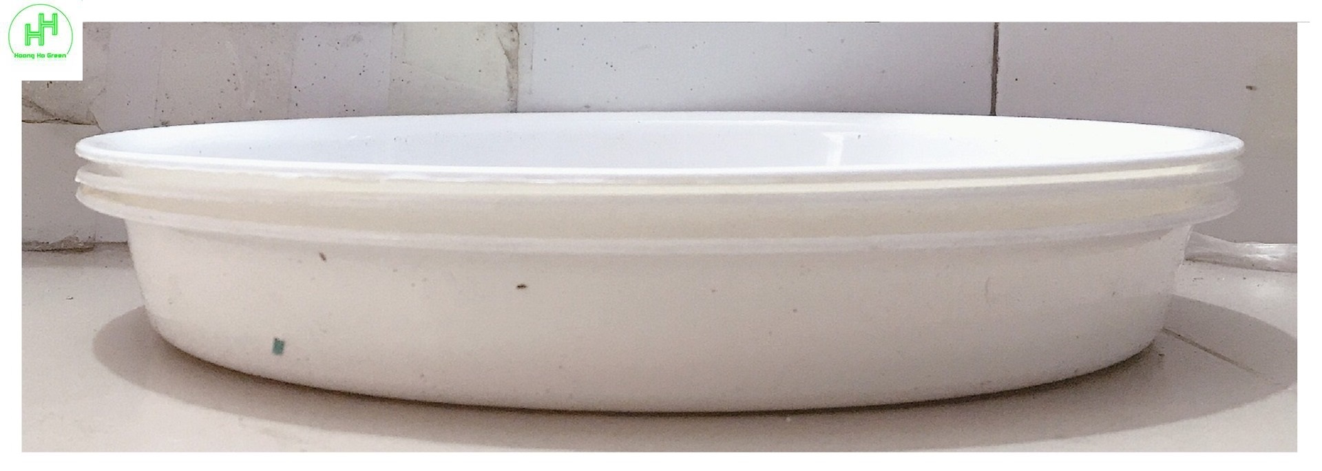3 Khay (Đĩa) Lót Đế Chậu D300 - Màu Trắng
