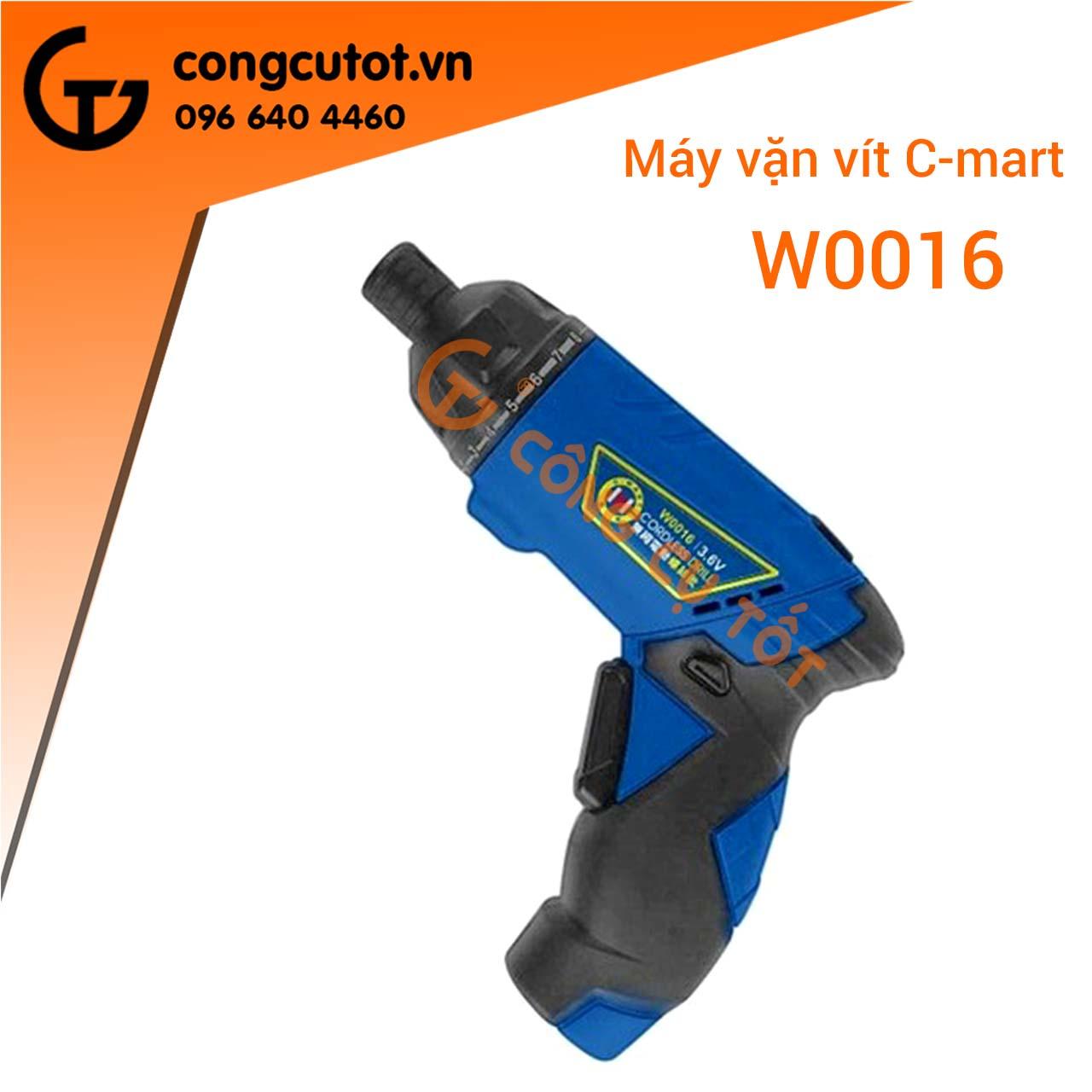 Máy vặn vít dùng pin sạc 3.6V C-mart W0016