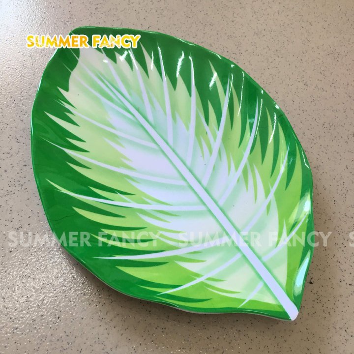 Dĩa Hột Xoài Lá 22.5cm