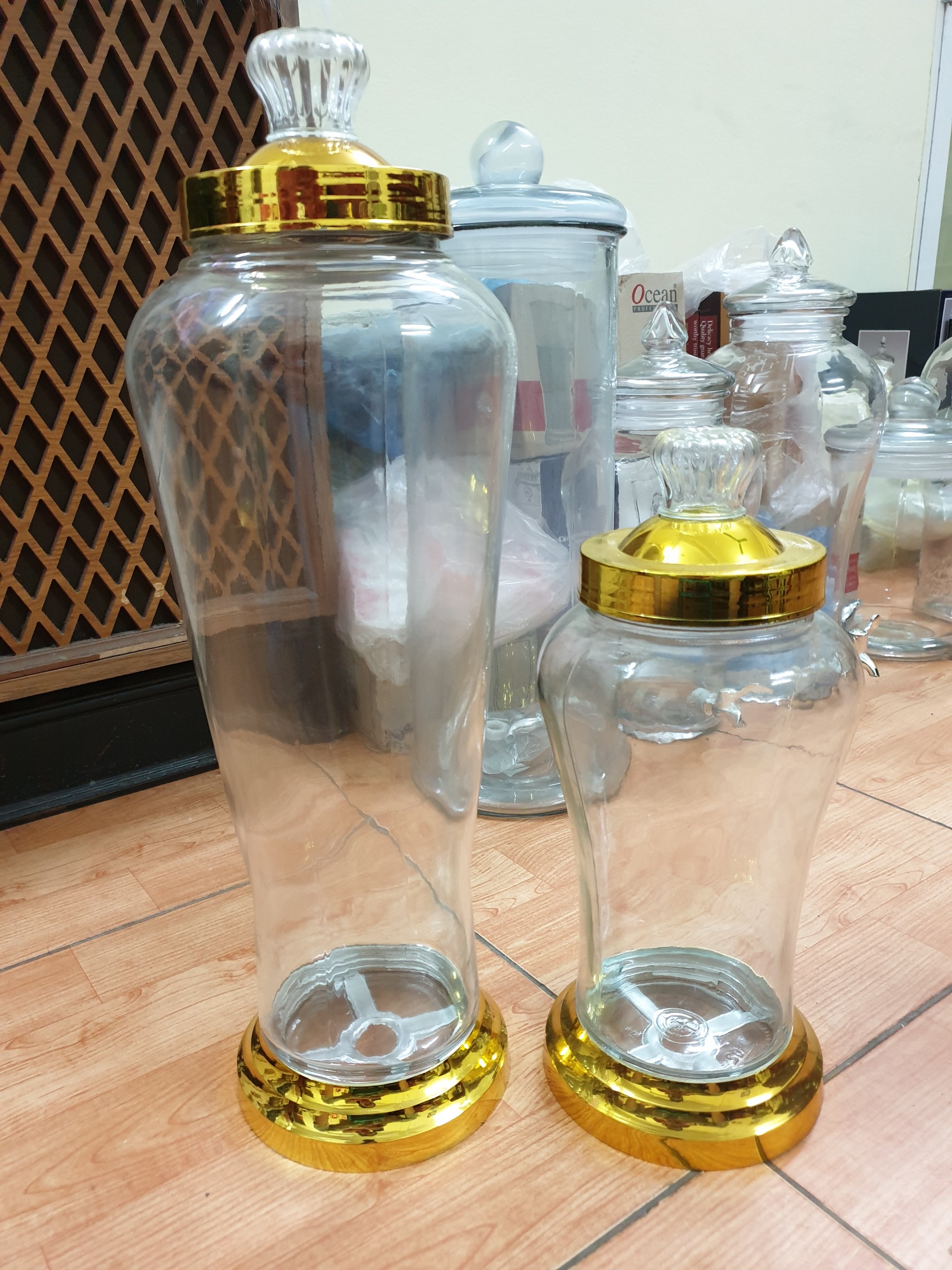 BÌNH NGÂM RƯỢU THỦY TINH 3 LÍT