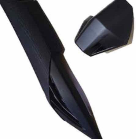 Ốp pô gắn cho xe winner V1 mẫu zin, sản phẩm ốp pô hoặc mua chụp đuôi pô cho xe winner V1 màu đen