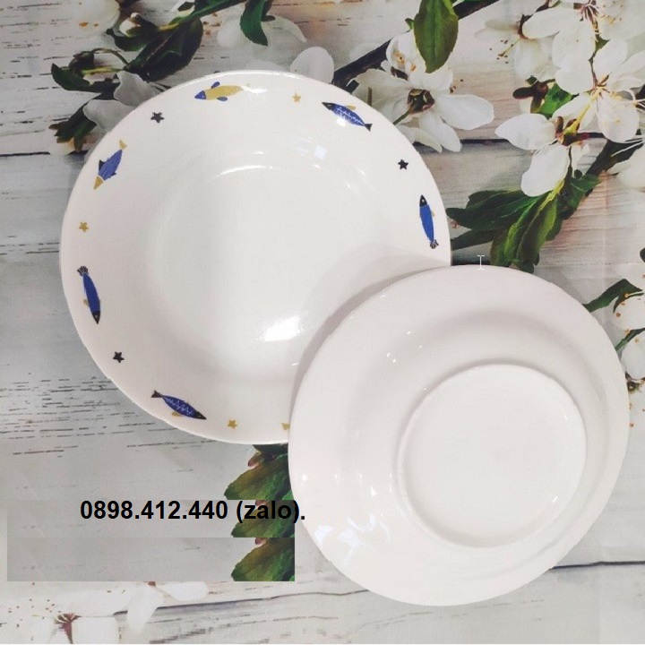 [HCM]dĩa sứ trắng - dĩa sứ trắng