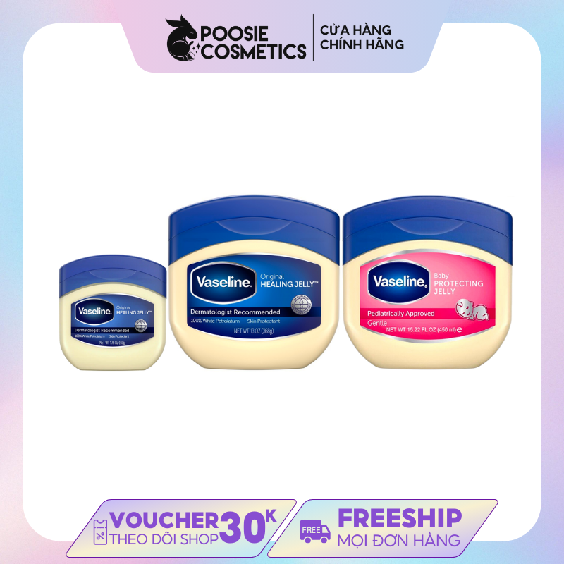 [HCM]Sáp dưỡng ẩm Vaseline Original Healing Jelly (49g)