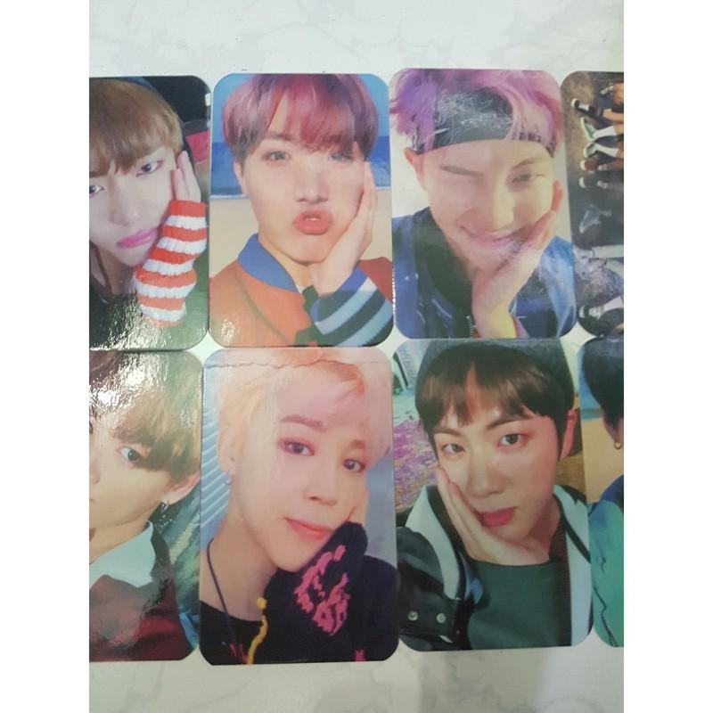 [HCM]Set card có chữ kí BTS - hồng