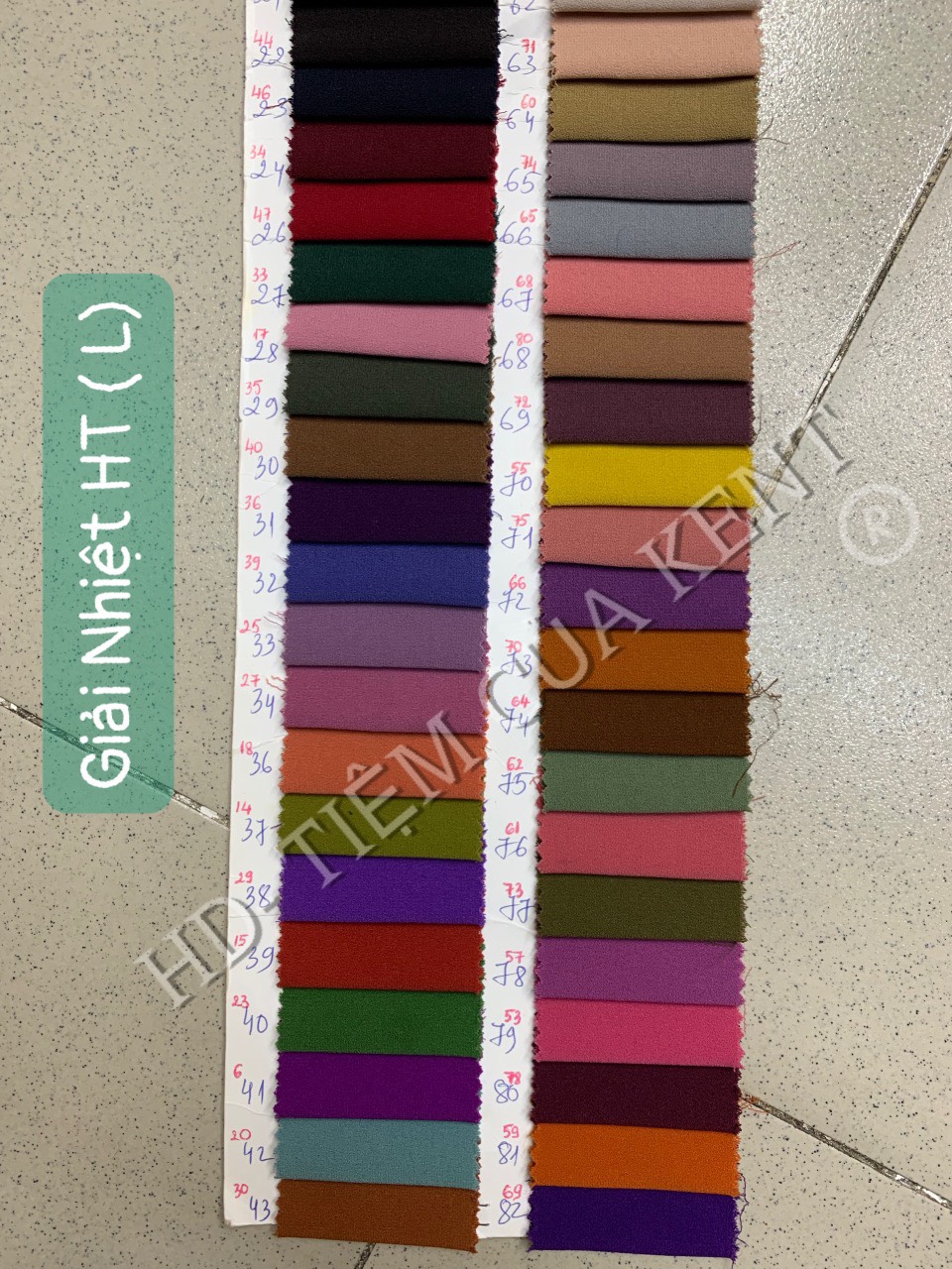 Vải len ý- giải nhiệt - bảng màu 2401241618