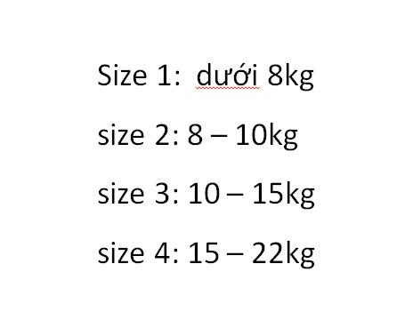 QUẦN BỈM DORABE CHO BÉ TỪ 4-22KG