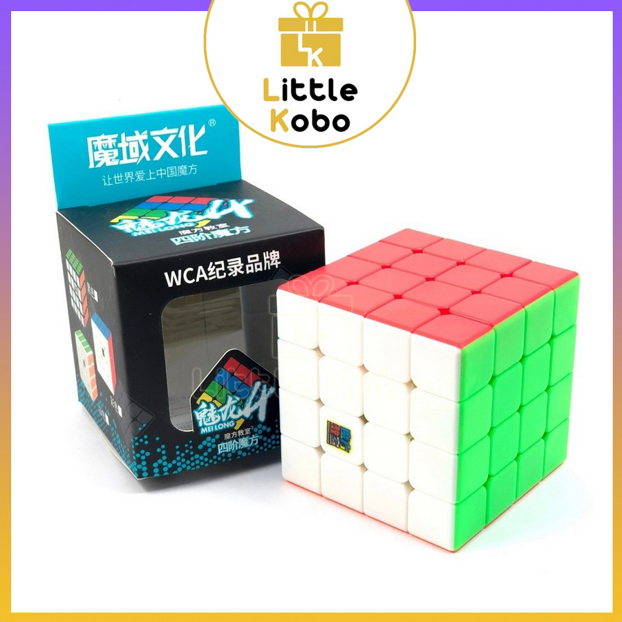 [HCM]Rubik 4x4 Stickerless MoYu MeiLong MFJS Rubic 4 Tầng 4x4x4 Đồ Chơi Trí Tuệ