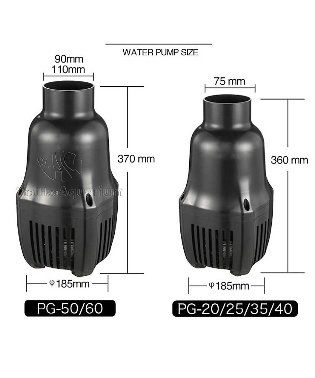 Máy bơm hồ koi Periha PG 15-20-25-35-40-50-60