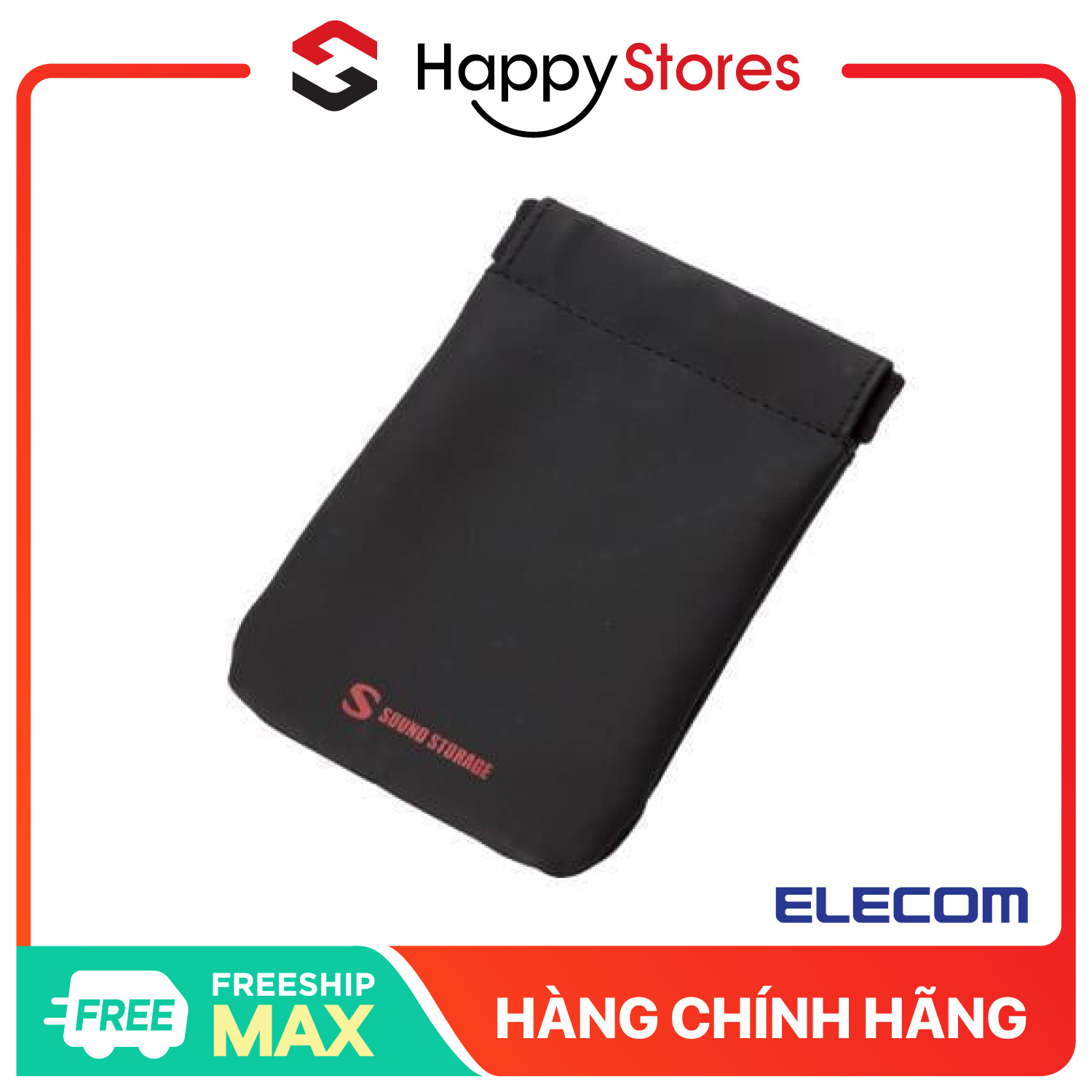 Túi Đựng Tai Nghe ELECOM AV-EPLBK