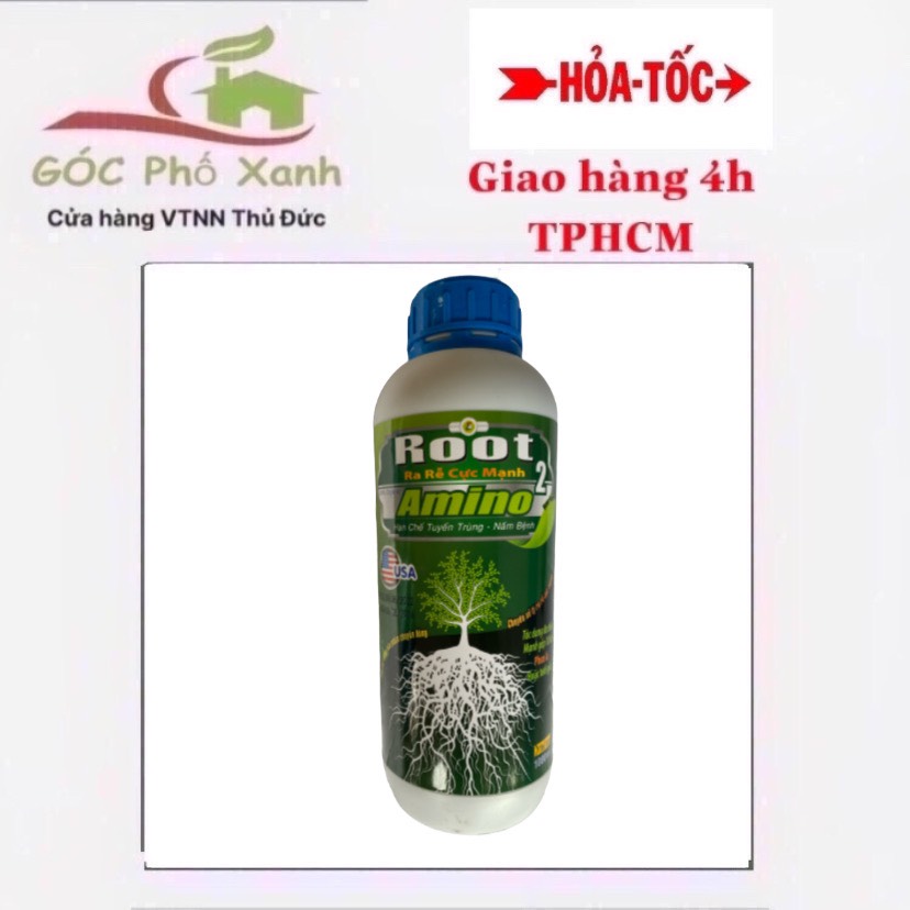 Kích rễ roots 2 amino 100% organic chai 1 lít