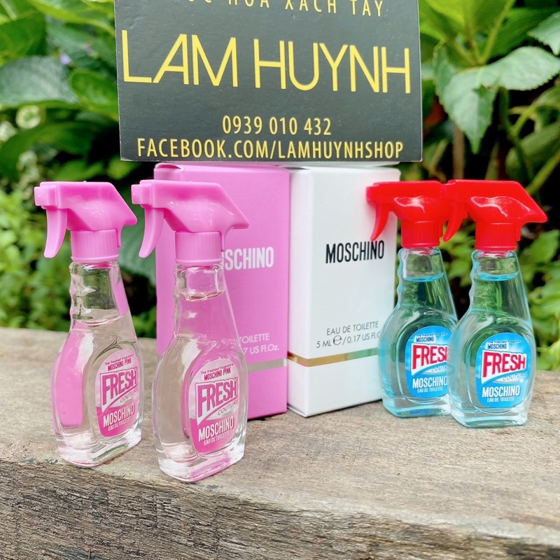 [ CHÍNH HÃNG] Nước hoa mini MOSCHINO FRESH COUTURE EDT 5ml