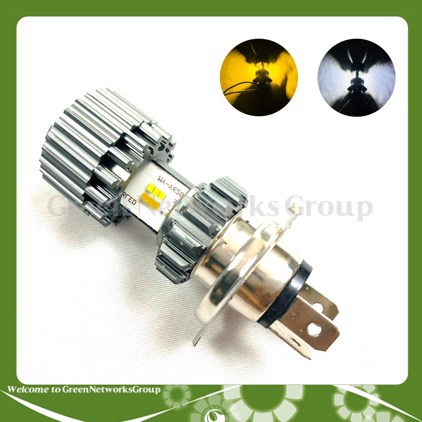 [HCM]Đèn LED siêu sáng HJG R7 chân H4 Greennetworks