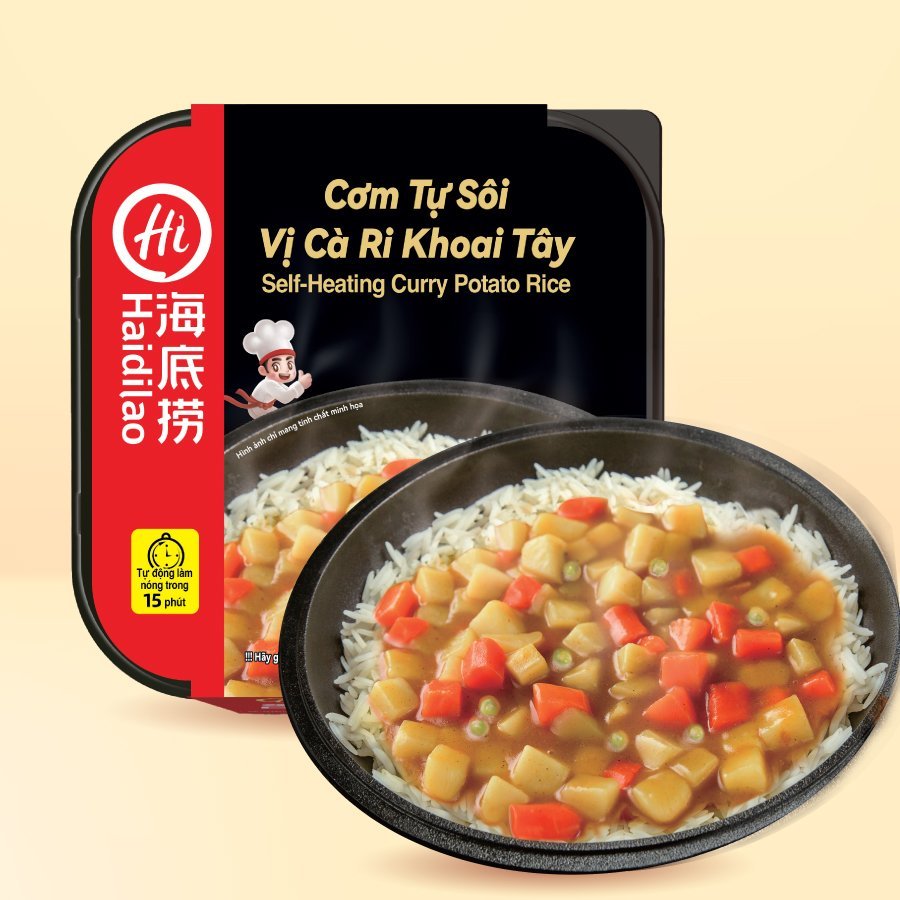 Lẩu tự sôi và Cơm tự sôi cho team không ăn cay