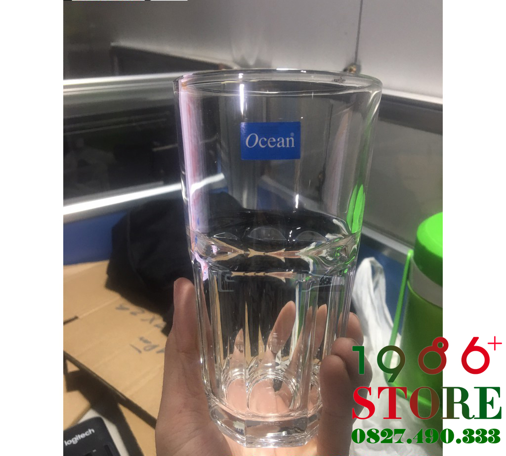 Bộ 6 Cốc Thủy Tinh Centra Long Drink Ocean – P01963 – 495ml
