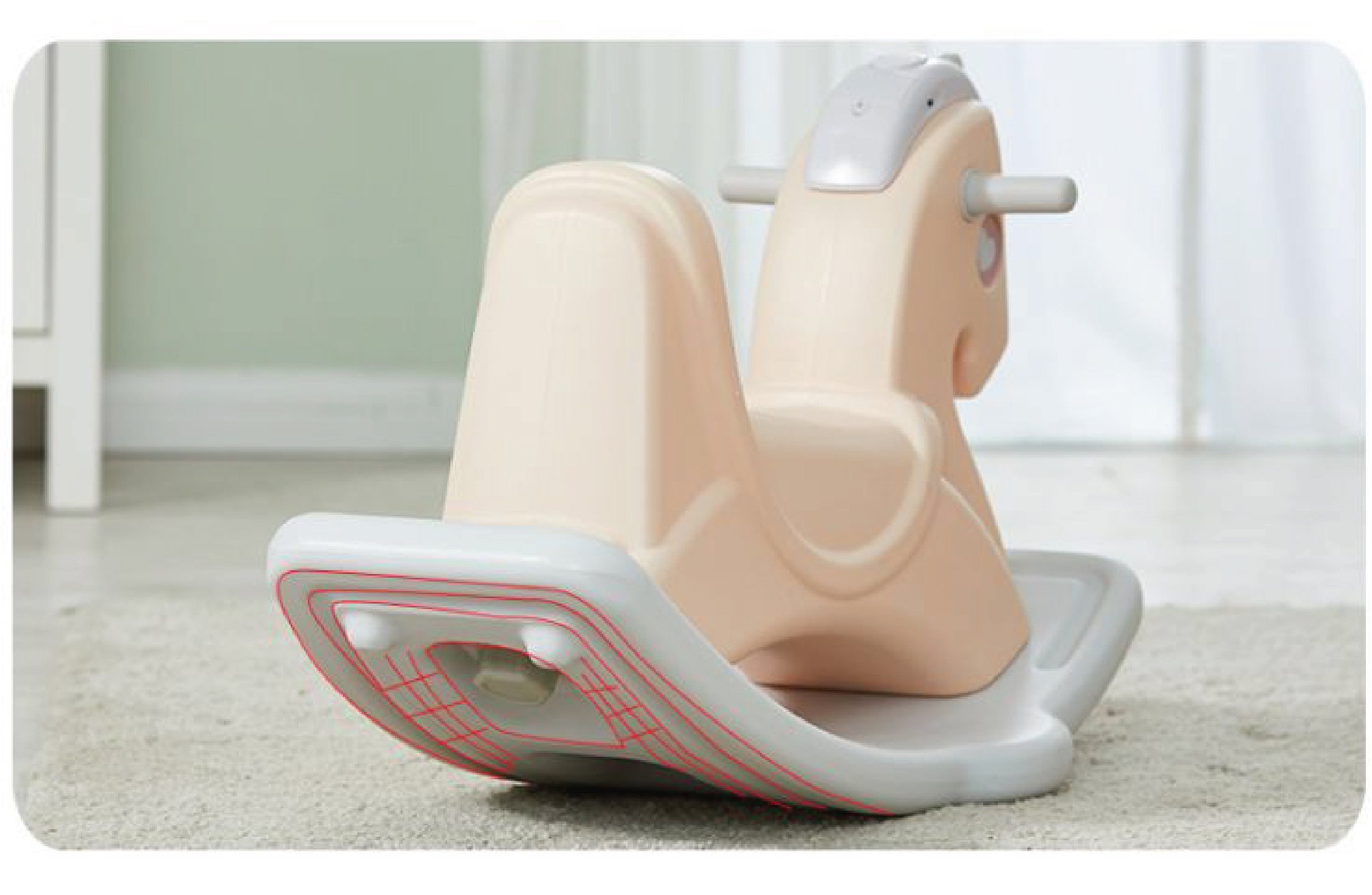 Ngựa Bập Bênh Holla 2in1 cho bé HL-1074
