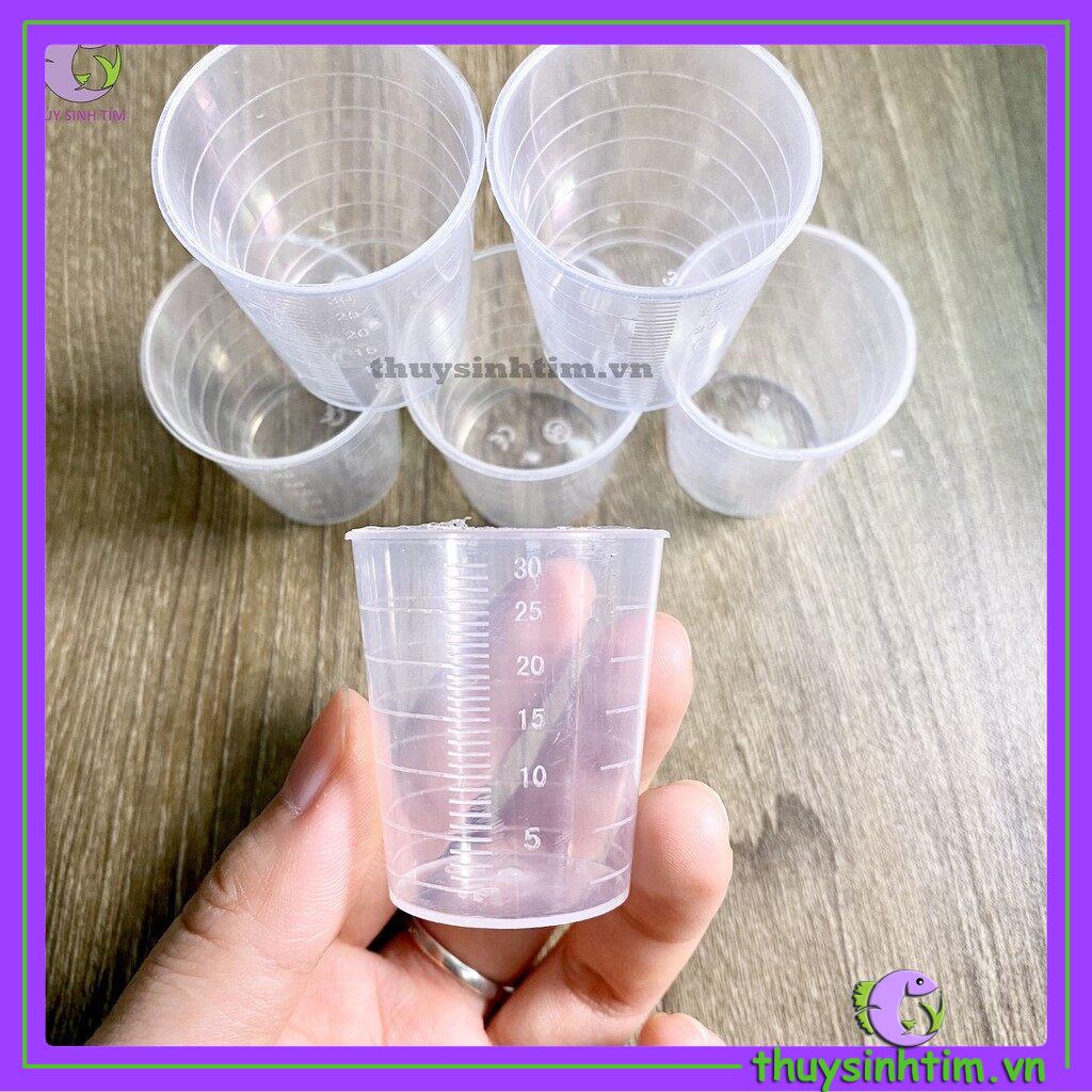 Cốc Đong Dung Dịch 30ml Có Chia Vạch