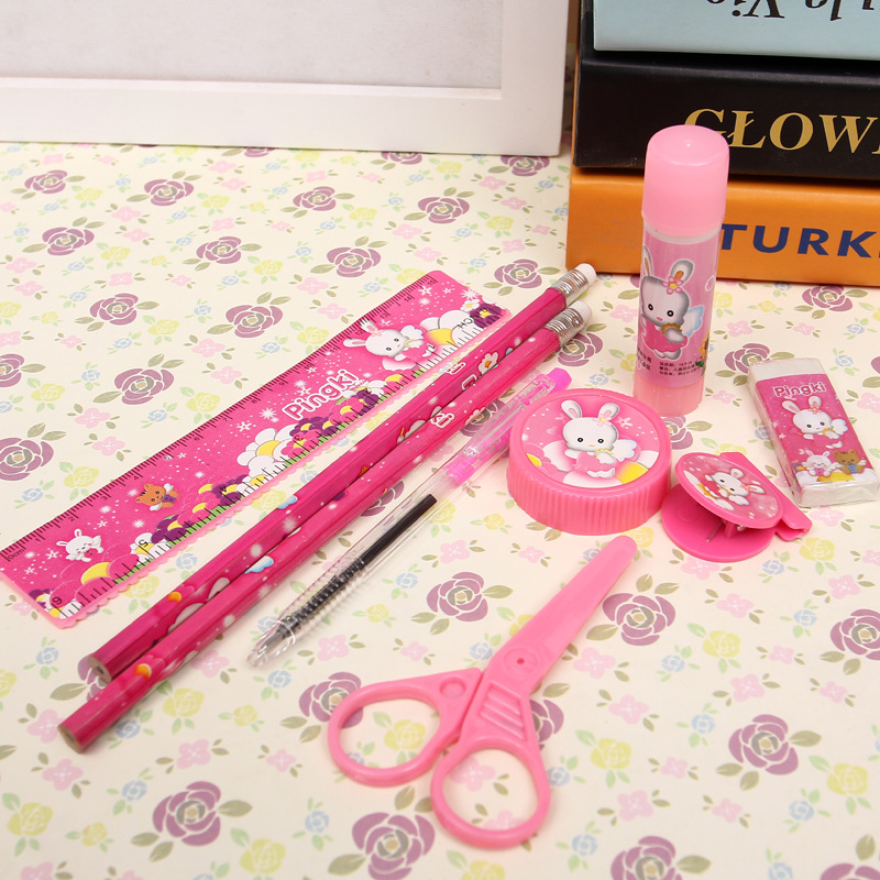 Set đồ dùng dụng cụ học tập 9 món cho bé tiểu học