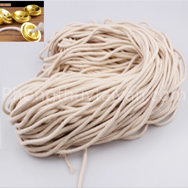 Oil Lamp Wick, Oil Lamp Wick (by the Meter) 2Mm/4Mm Tip