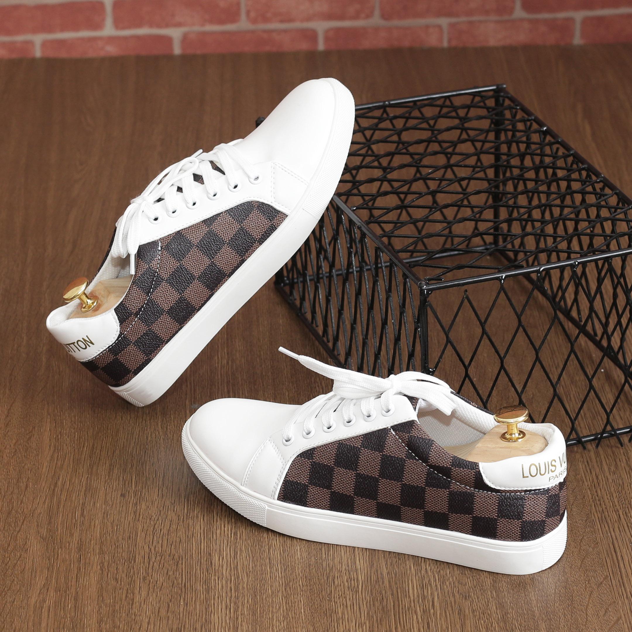Giày thể thao nam, giày sneaker nam (Trắng)  (Hình Thật)